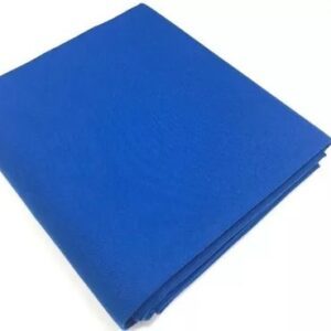 Tecido azul para mesa de sinuca e bilhar com acabamento premium