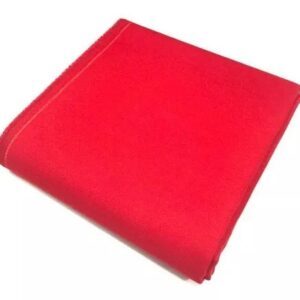 Tecido vermelho para mesa de sinuca e bilhar com acabamento premium